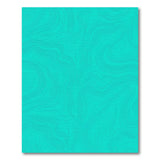Teal Topographic Contour Area Rug
