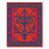 Red Persian Tree of Life Area Rug