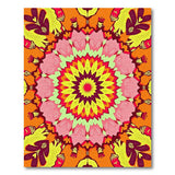 Vibrant Mandala Boho Chic Area Rug