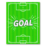 GOAL! Soccer Field Area Rug