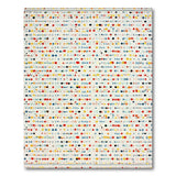 Vibrant Multi-Color Abstract Dot Area Rug