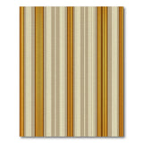 Beige Gold Vertical Striped Area Rug