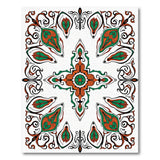Intricate Persian Medallion Area Rug