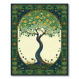 Ornate Tree of Life Persian Area Rug