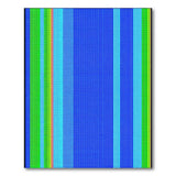 Vibrant Multi-color and Patterns Vibrant Multi-Color Vertical Stripe Area Rug