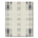 Abstract Black Dot Geometric Area Rug