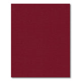 Deep Red Solid Area Rug