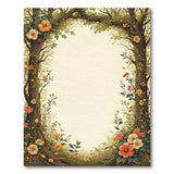 Floral Tree Arch Vintage Area Rug