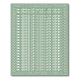 Intricate Green Heritage Tribal Area Rug