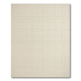 Minimalist Beige Grid Woven Area Rug
