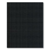 Modern Black Grid Geometric Area Rug