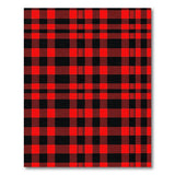 Bold Red Black Buffalo Plaid No. 7 Area Rug