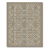 Beige Geometric Heritage Tribal Heritage Tribal Area Rug