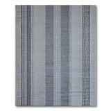 Striped Grey Modern Grey Striped Woven Area Rug