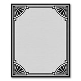 Art Deco Geometric Frame Area Rug