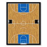 Basketball Court Area Rug - Magic vs Bird