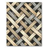 Interwoven Neutral Basket Weave Rug