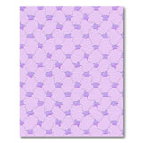Purple Purple Hexagon Geometric Area Rug