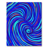 Hypnotic Swirl Abstract Area Rug