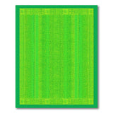 Vibrant Green Scale Texture Area Rug