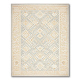 Neutral Geometric Tribal Area Rug