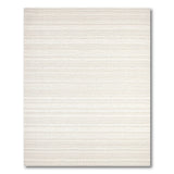 Beige and Neutral Textured Beige Horizontal Stripe Area Rug