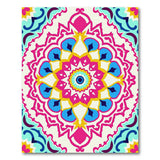 Boho Chic Vibrant Mandala Boho Area Rug