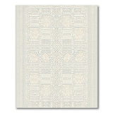 Exquisite Cream Lace Area Rug