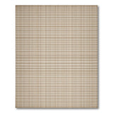 Beige and Neutral Beige Plaid Geometric Area Rug