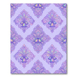 Purple Bell Floral Vintage Area Rug