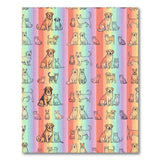 Multi-color and Patterns Rainbow Pets Kids Cartoon Area Rug