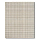 Beige and Neutral Geometric Modern Beige Woven Grid Area Rug
