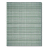 Geometric Modern Green Checkered Geometric Area Rug