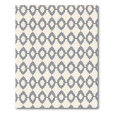 Geometric Modern Grey Grey Geometric Trellis Area Rug