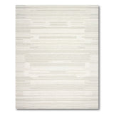 Modern Grey Stripe Area Rug