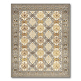 Beige Traditional Persian Geometric Area Rug