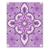 Elegant Purple Traditional Persian Area Rug