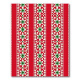 Red Green Heritage Tribal Star Rug