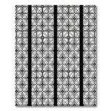 Geometric Modern Intricate Geometric Black White Area Rug