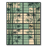Bamboo Shoji Screen Area Rug