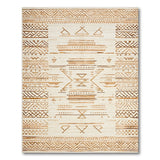 Beige Terracotta Heritage Tribal Area Rug