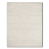 Textured Beige Woven Stripe Area Rug