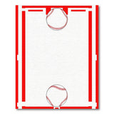 Playful Baseball Area Rug