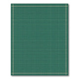 Geometric Modern Green Grid Geometric Area Rug