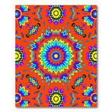 Vibrant Multi-Color Mandala Boho Area Rug