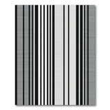 Vertical Stripe Bold Black White Vertical Stripe Area Rug