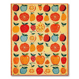 Vibrant Fruit Medley Area Rug