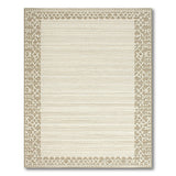 Heritage Tribal Beige Heritage Tribal Border Area Rug