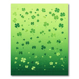 Shamrock Cascade Gradient Green Area Rug