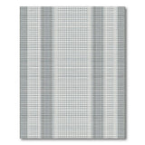 Grey Woven Grid Area Rug